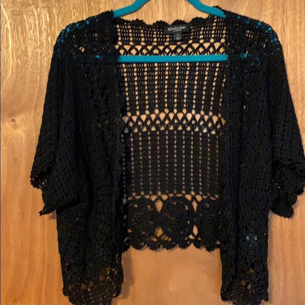 Effortless Style by Citiknits  Crochet Shrug